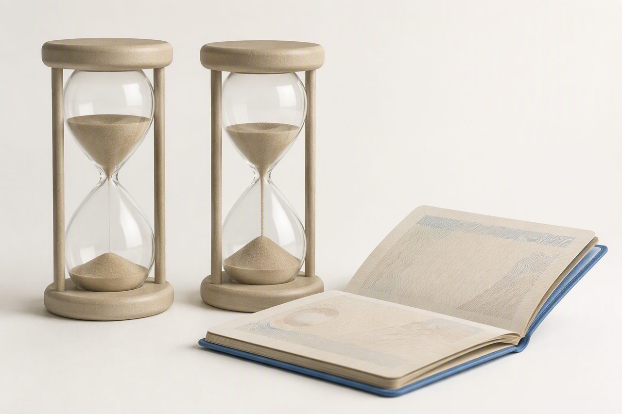How long can you stay on a business visa or work visa arrangement?