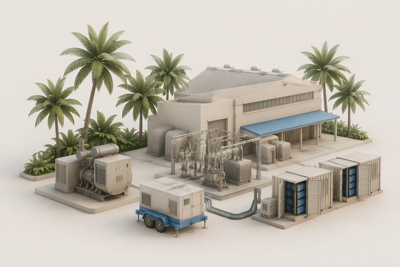 Backup Power for a Factory in Sri Lanka: Rent, Buy or Use Energy Storage?