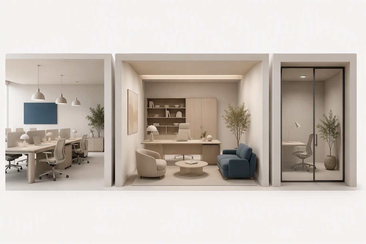 How to Choose Between Coworking, Serviced and Private Offices