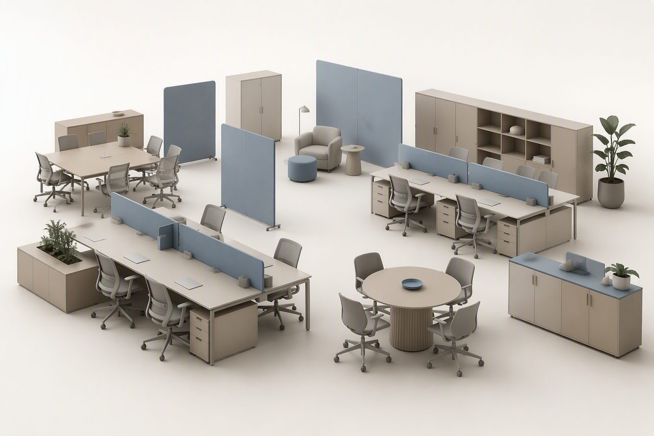 Test whether the space is genuinely sufficient against the staffing plan
