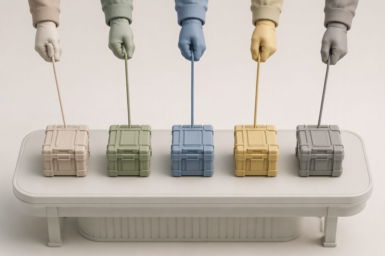 Use a responsibility matrix to separate five key areas