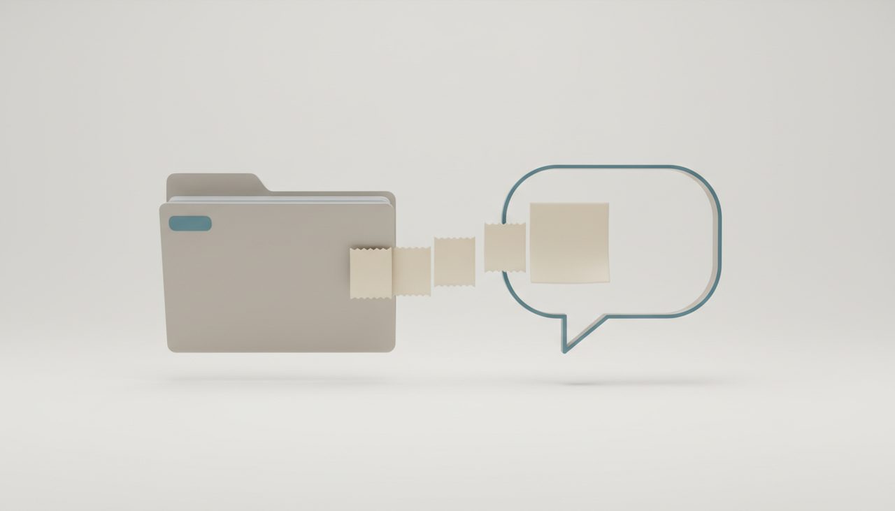 Does pasting notes into a chat window count as a data transfer?