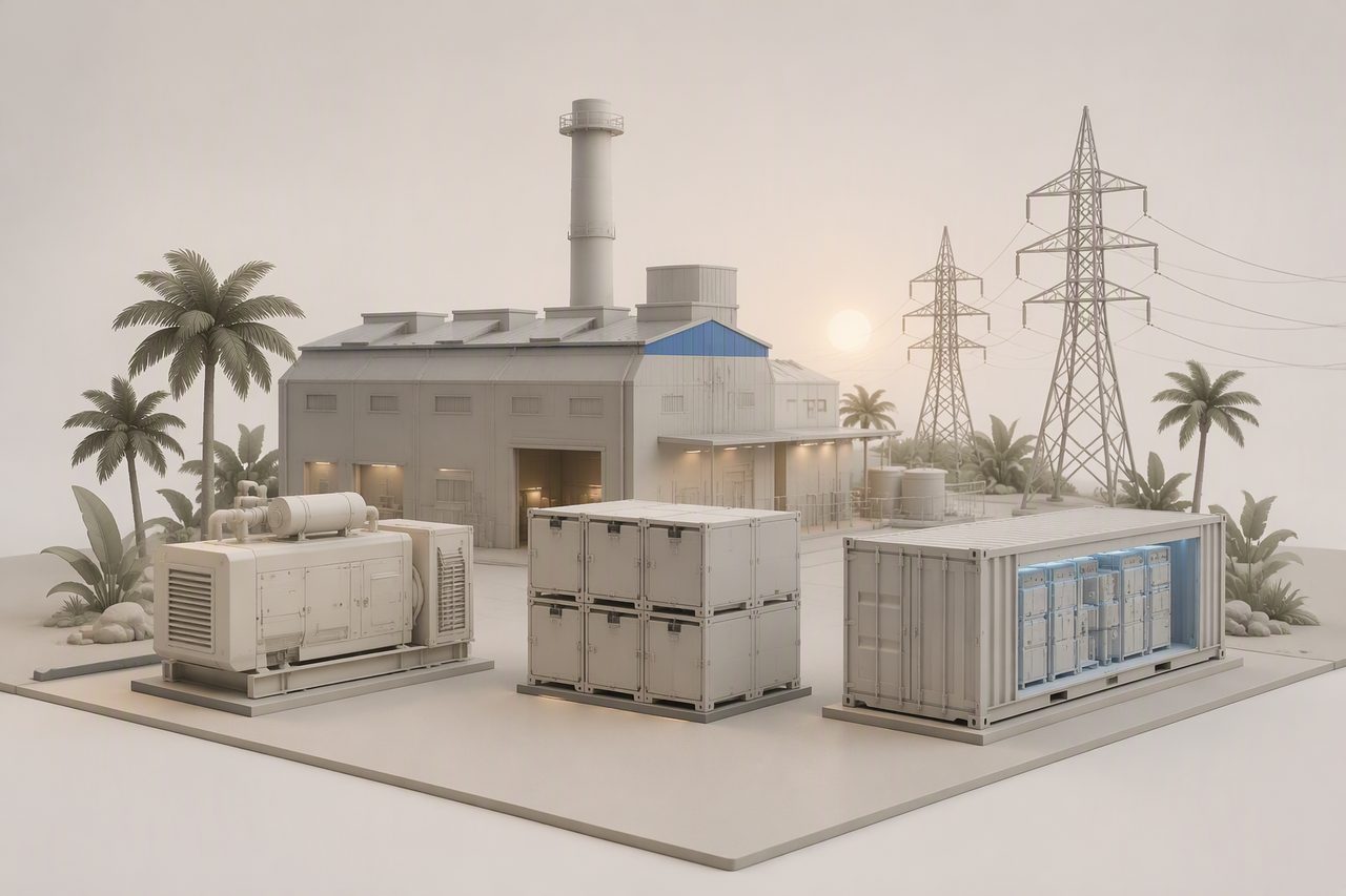 在斯里兰卡设厂，备用供电应租赁、采购还是配置储能