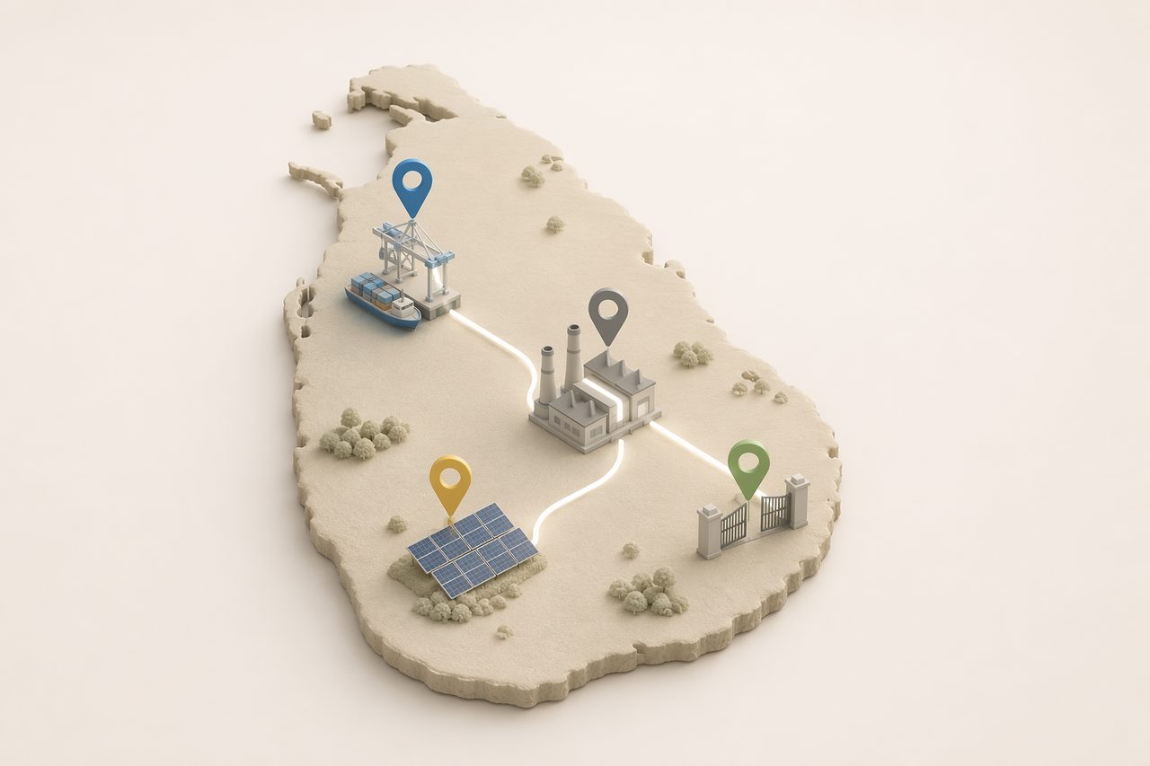 如何为斯里兰卡项目制作牌照地图：从业务活动到启动条件