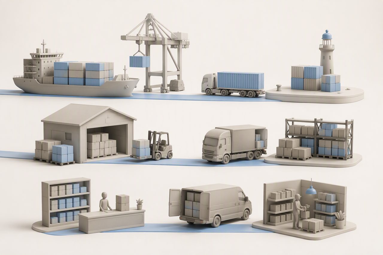How do the three common operating structures compare?